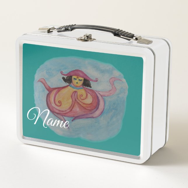 Nombre personalizado Lunchbox Octopodia Meditar (Anverso)