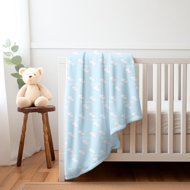 Nombre personalizado: manta de bebé regalo de hija (Subido por el creador)