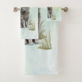 Nombre personalizado Mascota de gato británico de