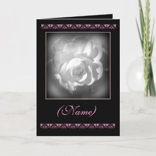 NOMBRE PERSONALIZADO Matrón de la invitación de ho