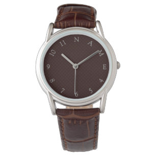 Nombre personalizado Mens personalizado reloj de p