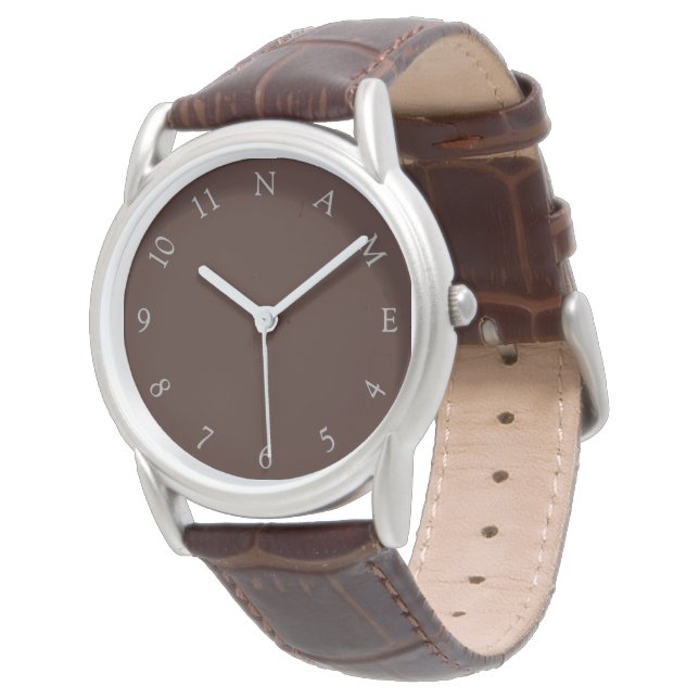 Nombre personalizado Mens personalizado reloj de p (Angular)