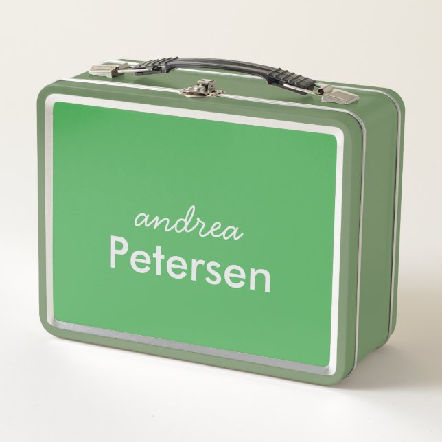 Nombre personalizado moderno minimalista de moda (Anverso)