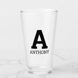 Nombre personalizado monocultivo inicial letra de