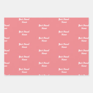 Nombre personalizado Monograma Papel de ajuste de