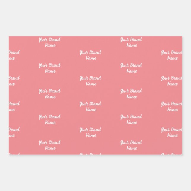 Nombre personalizado Monograma Papel de ajuste de  (Anverso)