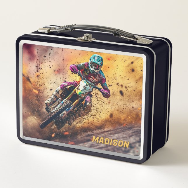 Nombre Personalizado Motocross (Anverso)