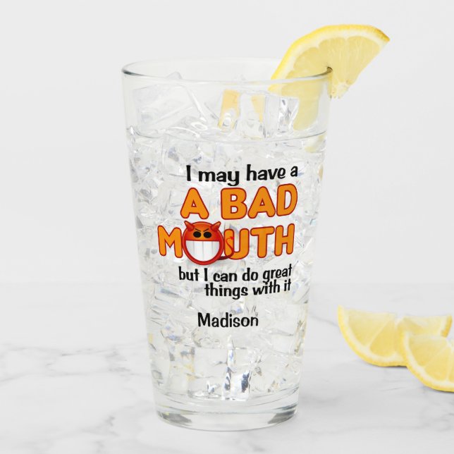 Nombre personalizado Mouth (Reverso (hielo))