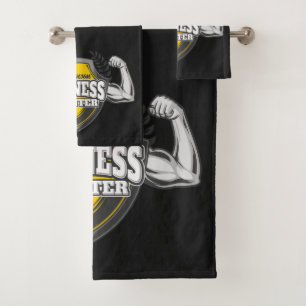 NOMBRE Personalizado Músculo entrenador de fitness