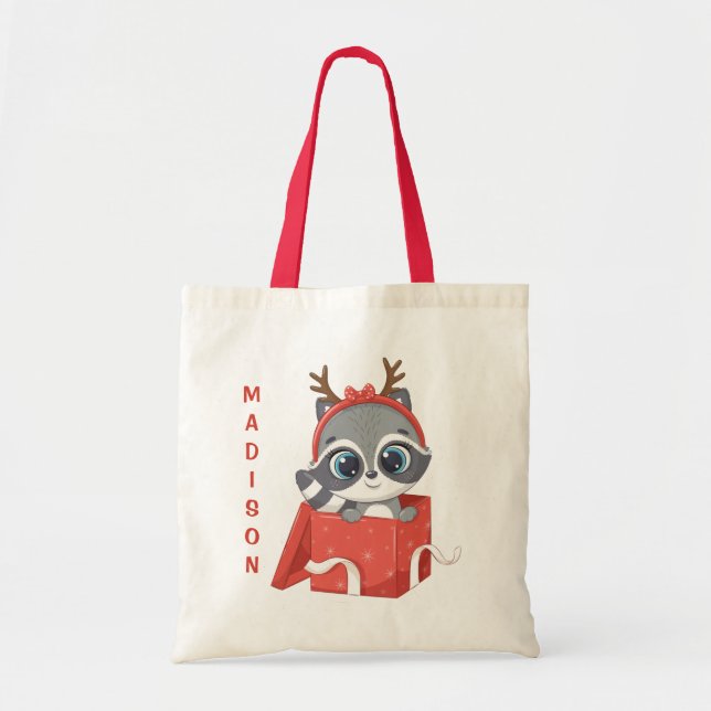 Nombre personalizado Navidades cortos en la bolsa (Frente)