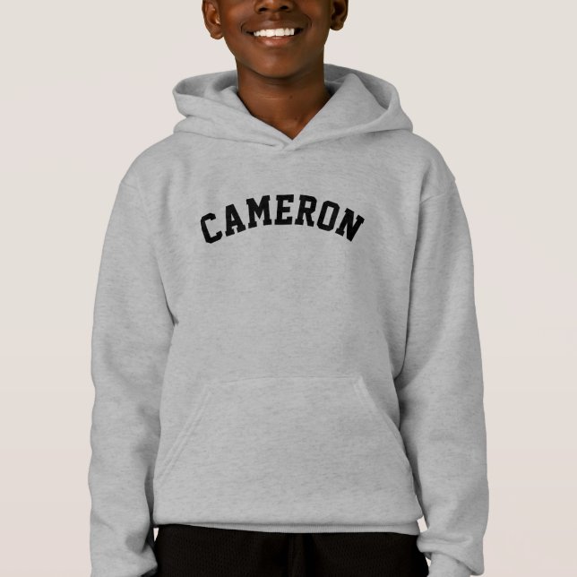 Nombre Personalizado Negrita Tipografía Niños (Anverso)