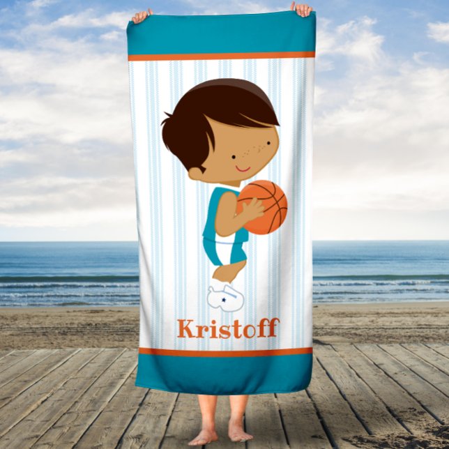 Nombre Personalizado Niños Baño de Baloncesto Toal (Subido por el creador)