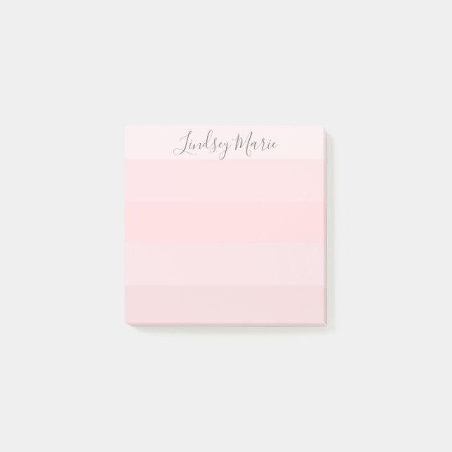 Nombre PERSONALIZADO Notas Post-It (Anverso)