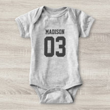 Nombre personalizado Número de bebé Sport Jersey B