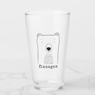 Nombre Personalizado Oso Whimsical Cute Jugador