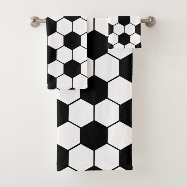 Nombre personalizado Patrón de bola de fútbol blan (In situ)