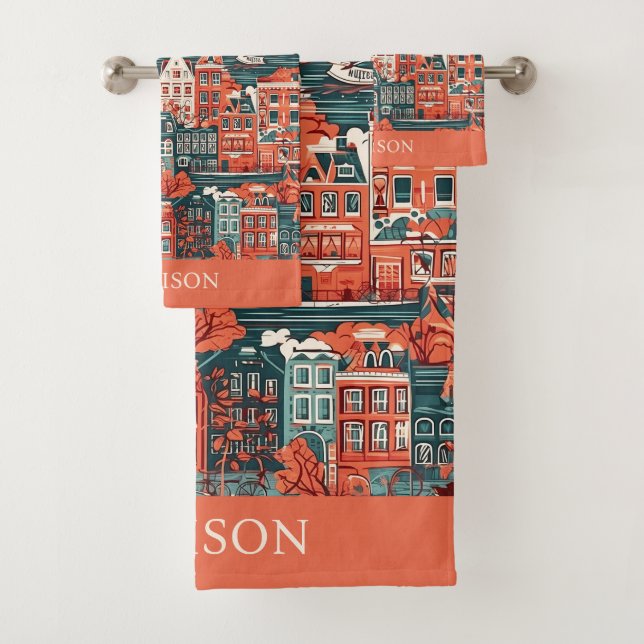 Nombre personalizado Patrón de casas holandesas (In situ)