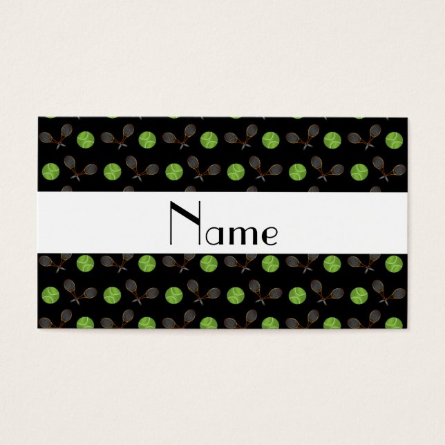 Nombre personalizado: pelotas de tenis negras (Frente)