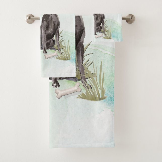 Nombre personalizado perro Mascota de Black Lab (In situ)