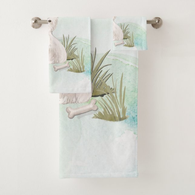 Nombre personalizado Perro Mascota Westie (In situ)