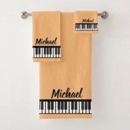 NOMBRE personalizado Pianista Claves de piano