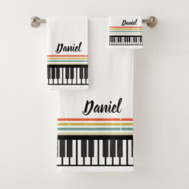 NOMBRE personalizado Pianista Claves de piano
