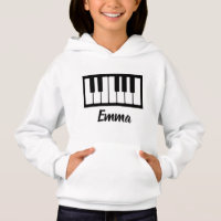 Nombre personalizado Pianista Claves de piano
