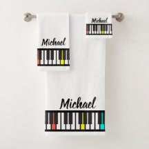 NOMBRE personalizado Pianista Claves de piano