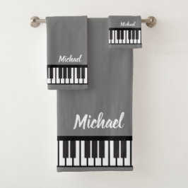 NOMBRE personalizado Pianista Claves de piano