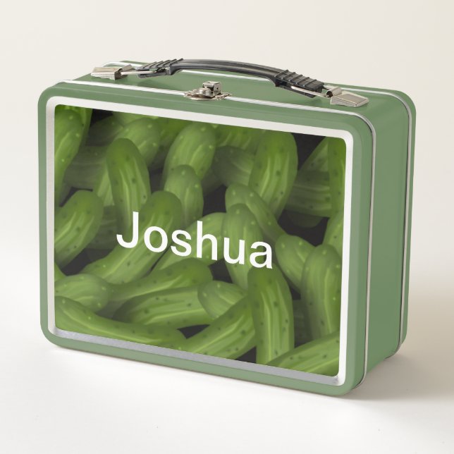 Nombre personalizado Pickles Lunch Box (Anverso)