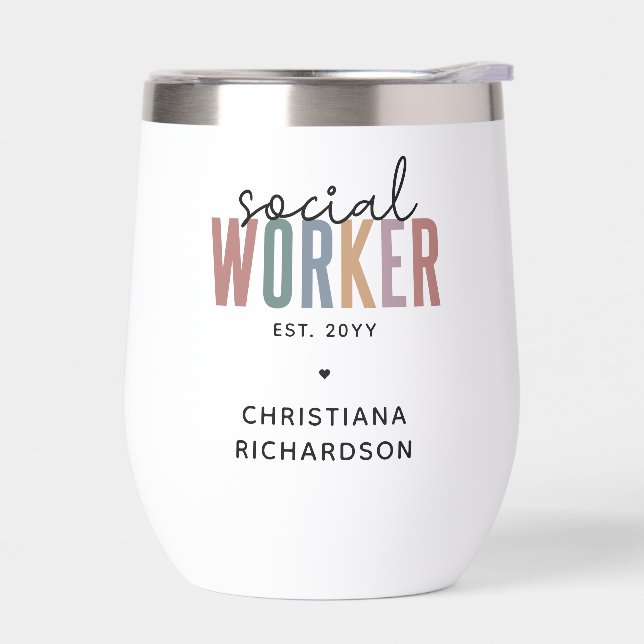 Nombre personalizado Regalos de graduación de trab (Izquierdo)