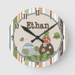 Nombre personalizado Reloj de pared Laguna Beach T