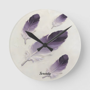 Nombre personalizado Reloj de pared Moderno de plu