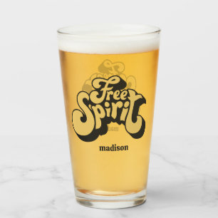 Nombre personalizado retro "Espíritu libre"