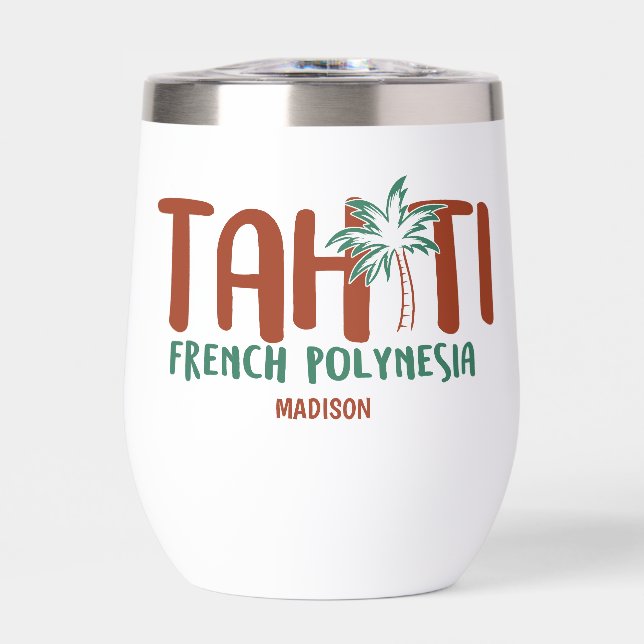 Nombre personalizado Tahití (Frente)