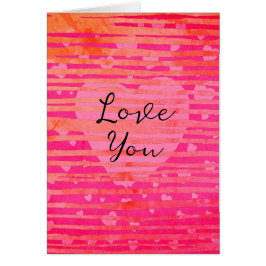 Nombre personalizado Tarjeta El día de San Valentí