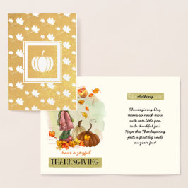 Nombre personalizado Tarjetas de Relieve metalizad