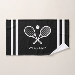 Nombre personalizado Tennis Black Stripes
