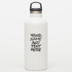 Nombre personalizado Texto Pegatinas modernos de b