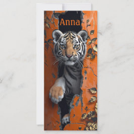 Nombre personalizado Tiger hello 3D