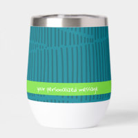 Nombre personalizado verde moderno