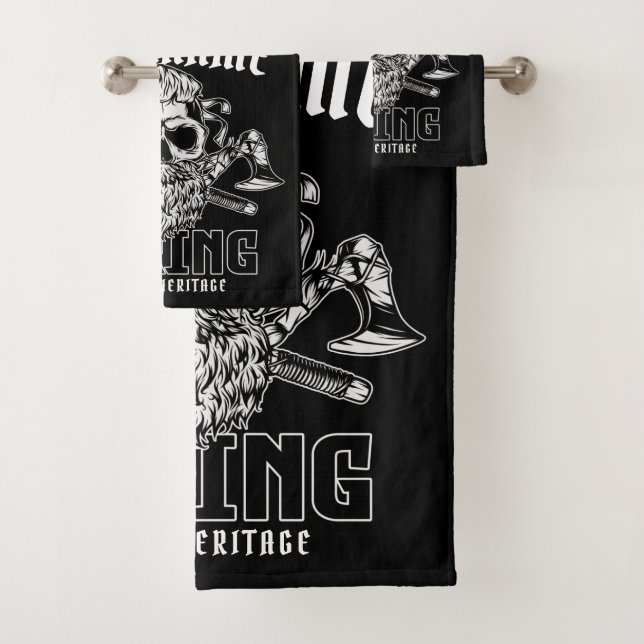 NOMBRE Personalizado Viking Nórdico Warrior Herita (In situ)