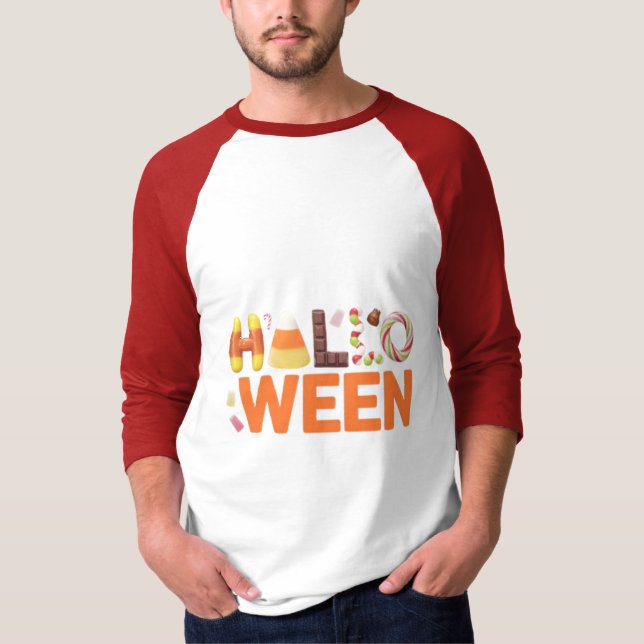 Nombre personalizado y camiseta de Año Halloween 2 (Anverso)