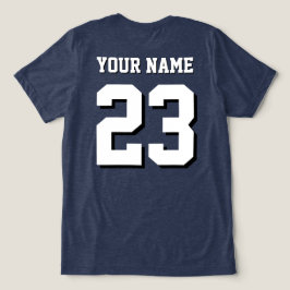 Nombre personalizado y número Deportes Jersey