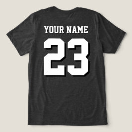 Nombre personalizado y número Deportes Jersey
