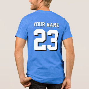 Nombre personalizado y número Deportes Jersey