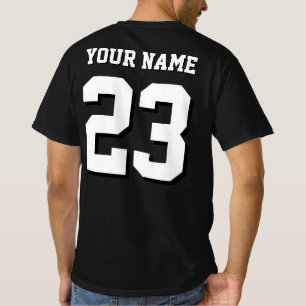 Nombre personalizado y número Deportes Jersey