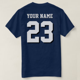 Nombre personalizado y número Deportes Jersey