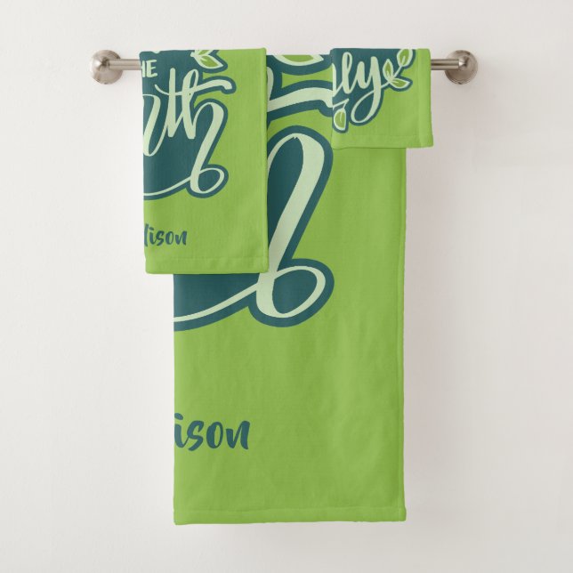 Nombre personalizado y texto Salven la Tierra / Vi (In situ)