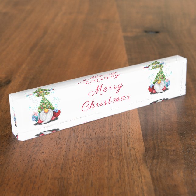 Nombre Placa de escritorio Gnome para navidades (Lateral)